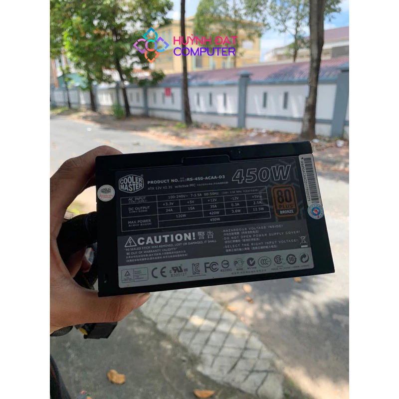 Nguồn máy tính CoolerMaster 450w Cst  Đẹp như mới