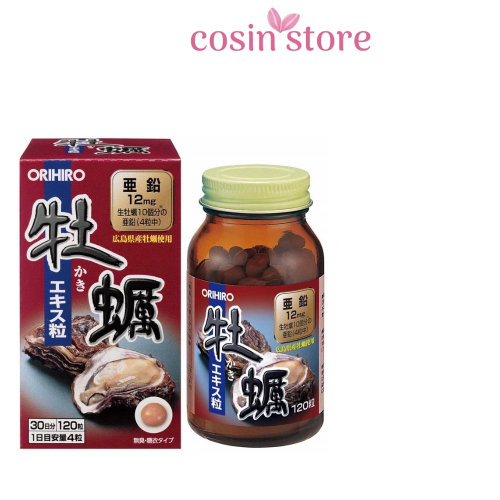 Tinh chất Hàu tươi của Nhật Orihiro New Oyster Extract Tablets 120 viên