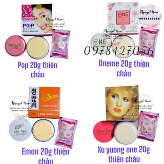 lẻ kem  dưỡng trắng da Tóc xù 20g-Emon 20g- Pop 20g-One 20g hàng việt nam kem gói dưỡng