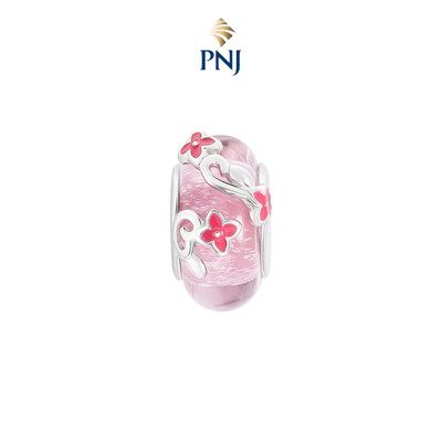 Hạt Charm Bạc Đính Đá CZ PNJSilver XMXMW060278