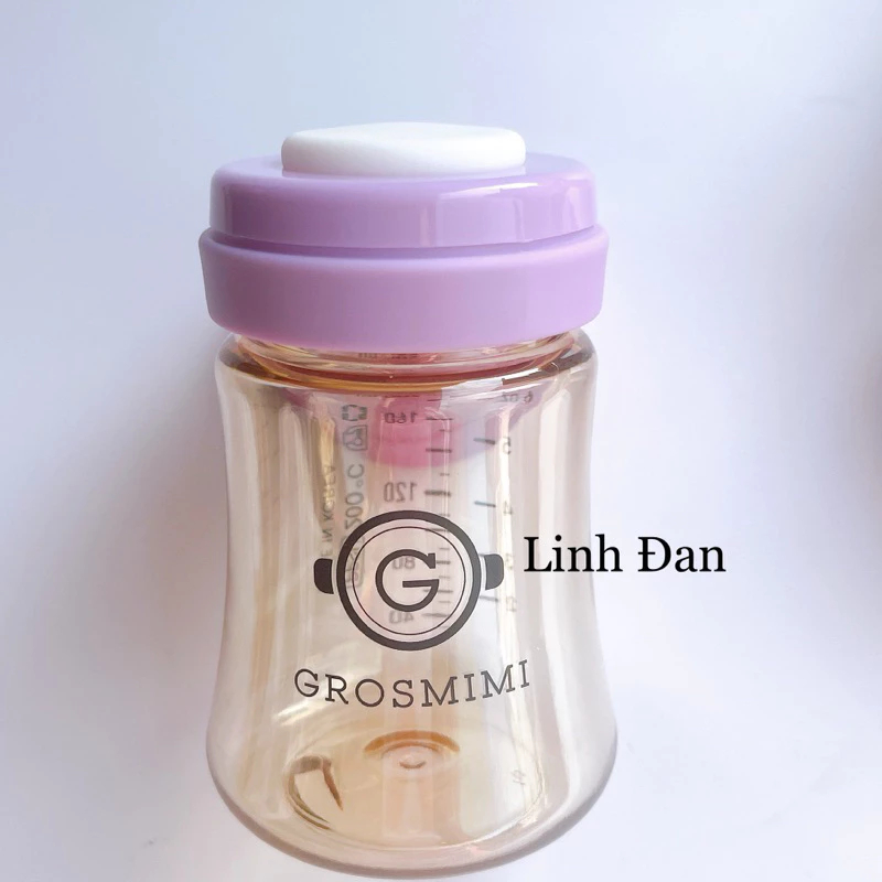 Nắp chặn trữ sữa cho bình Moyuum- Pigeon- grosmimi… nắp trữ sữa bình cổ rộng