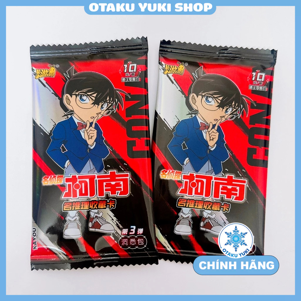 Gói Thẻ Nhân Phẩm Pack Card Conan Vol 3