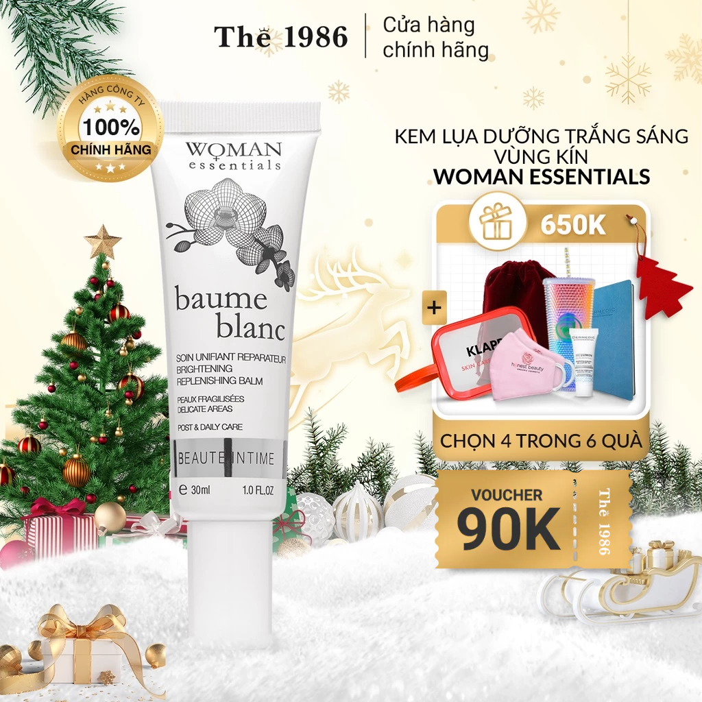 Kem lụa Dưỡng Trắng, Phục Hồi Vùng Kín Woman Essentials Baume Blanc 30ml