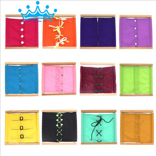 12 mẫu khung cài áo dạy kỹ năng đóng mở khóa