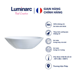 Bát tô thủy tinh Luminarc Harena 20cm - N5416, thủy tinh cường lực, không chì, chịu va đập, dùng lò vi sóng, máy rửa bát