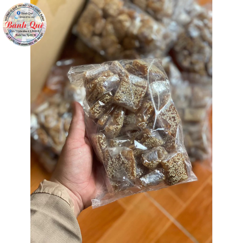 Kẹo Mè Xửng Bến Tre túi 500g