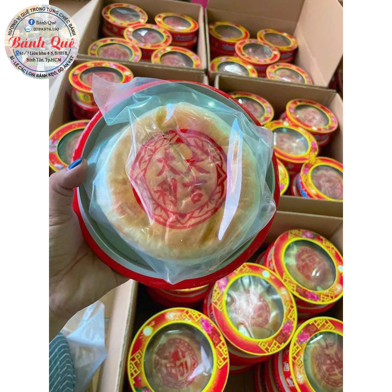 Bánh Pía Đậu Mỡ Hành 8 trứng 500g