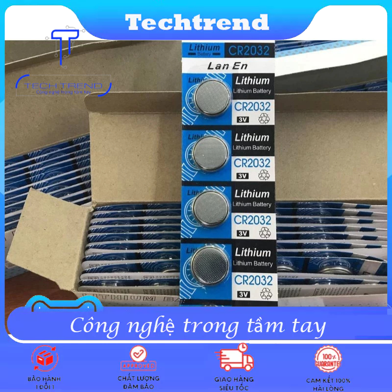 Pin cmos CR2032 dùng cho máy tính , cân điện tử, điều khiển