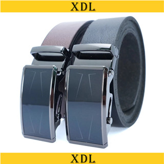 Thắt lưng nam da bò nguyên miếng mặt khóa lăn tự động, dây lưng nam cao cấp L05B1