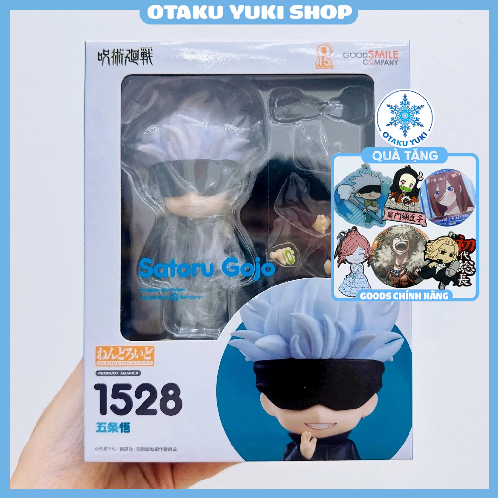 Mô Hình Nendoroid Satoru Gojo - Nendoroid 1528 Jujutsu Kaisen