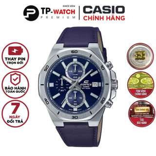 Đồng hồ nam dây da casio edifice efv-640l-2a chính hãng | efv-640l-2avudf