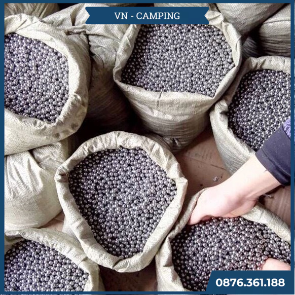 Túi 100 - 200 - 500 viên bi sắt 6.35mm - 7mm đa dụng cho xe cộ