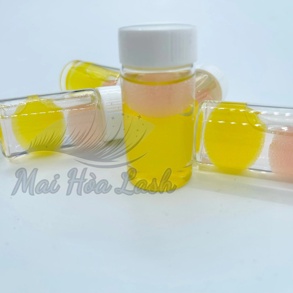 Nước rửa nhíp có mút, AD mút _ vệ sinh nhíp_ dụng cụ nối mi_Mai Hòa Lash
