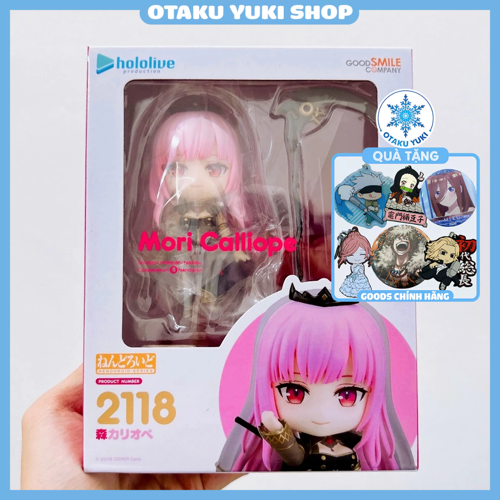Mô Hình Nendoroid Mori Calliope - Nendoroid 2118 Hololive