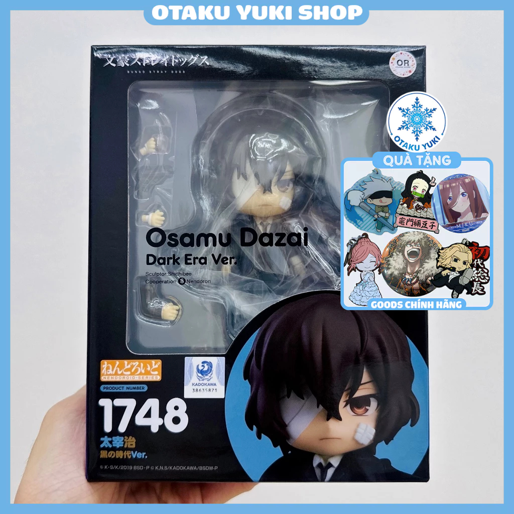 Mô Hình Nendoroid Osamu Dazai: Dark Era Ver. - Nendoroid 1748 Bungo Stray Dogs