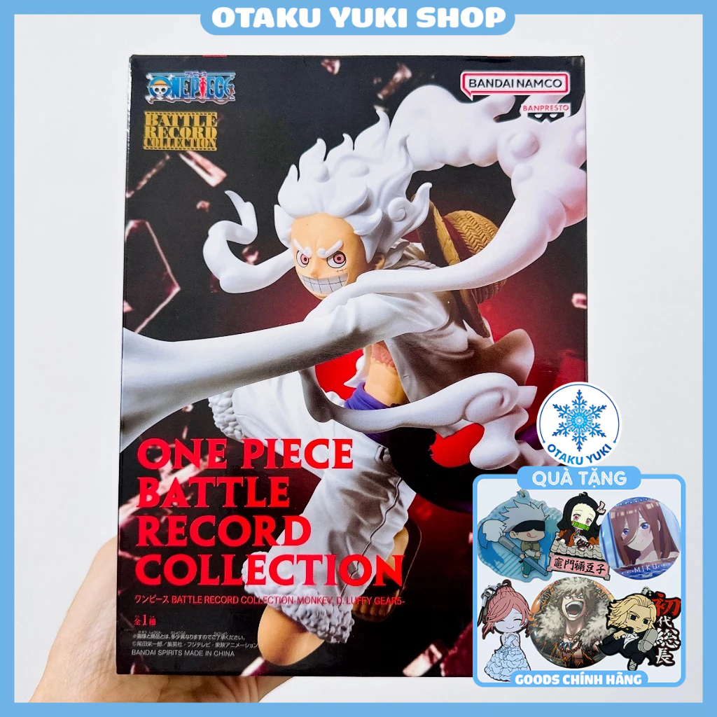 Mô Hình Monkey D. Luffy Gear 5 - Battle Record Collection Figure