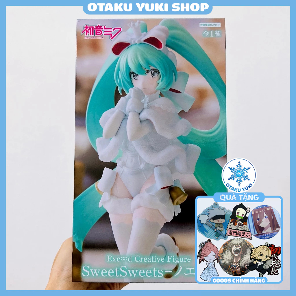 Mô Hình Hatsune Miku Sweet Sweets Series Noel - Exceed Creative Figure