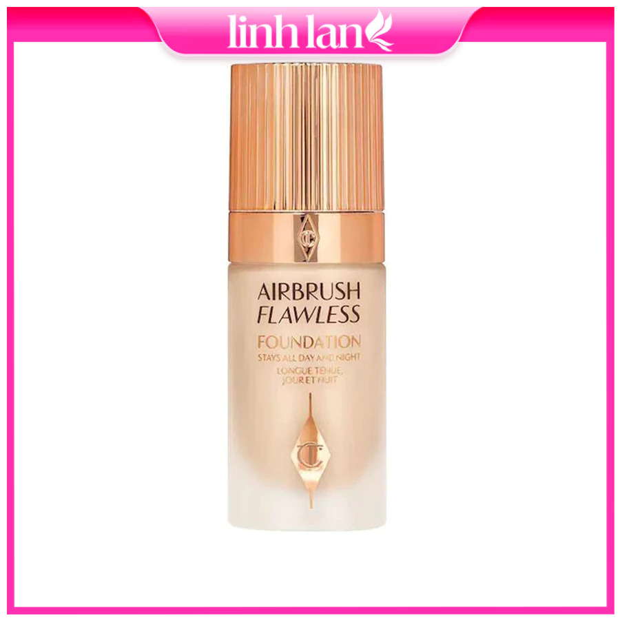 Kem nền Charlotte Tilbury CT Airbrush Flawless Foundation cho làn da căng sáng, đều màu hơn linhlanshop