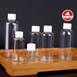 Chai nhựa nắp vặn 20ml/30ml/50ml/100ml chiết mỹ phẩm, gel rửa tay, chai lọ mỹ phẩm