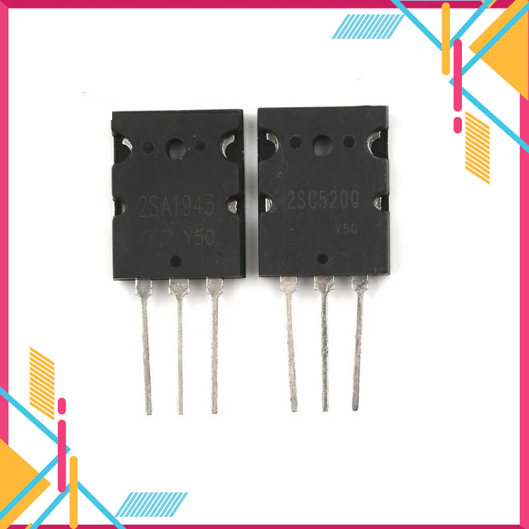 Sò công suất Amply TOSHIBA C5200, A1943 - JAPAN chuyên cho âm thanh- Hàng mới chính hãng