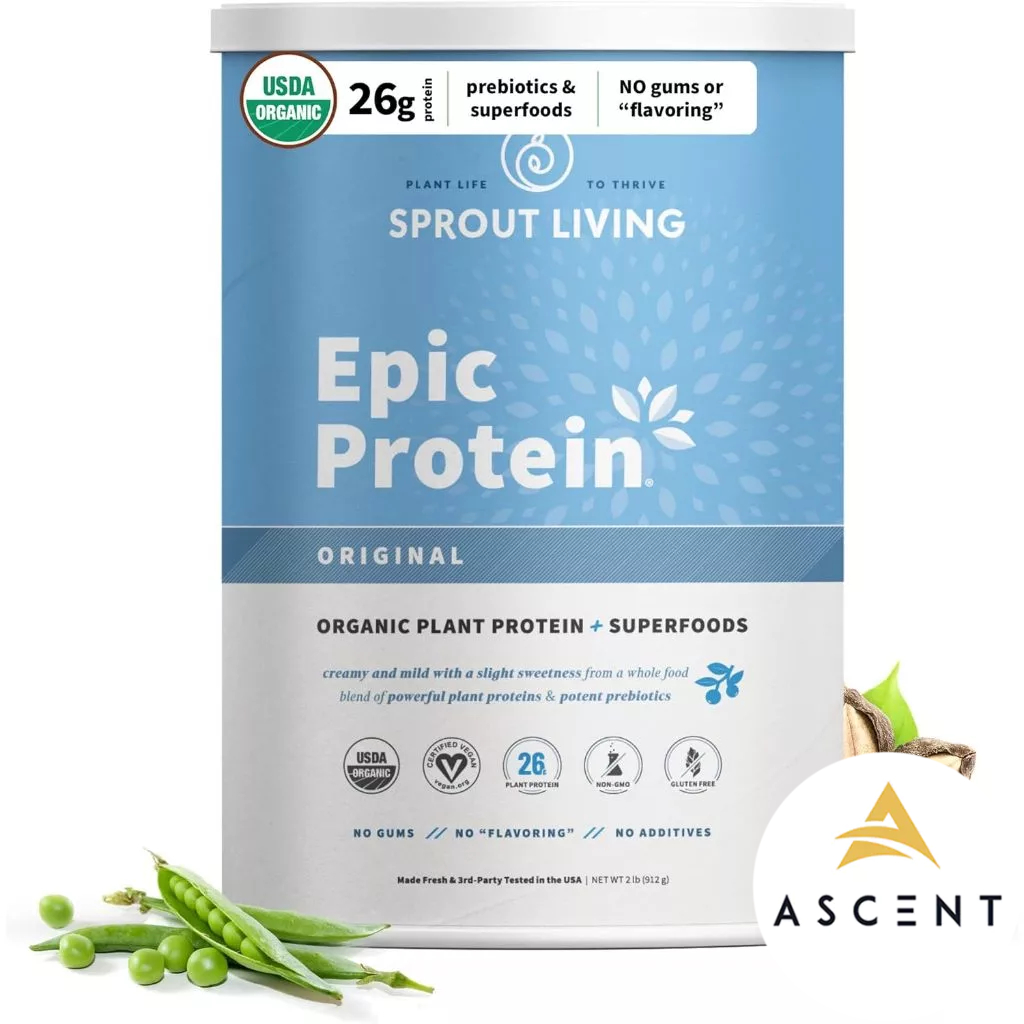 Đạm thực vật tốt nhất thế giới Forbes bình chọn Epic Protein : 920g 2lbs