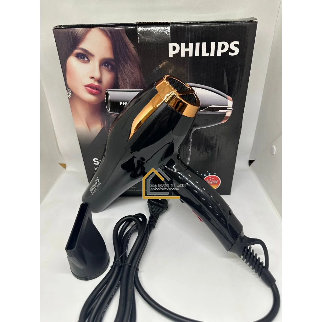 Máy sấy tóc công suất lớn, máy sấy tóc salon 2 chiều nóng lạnh PL PH 6618 công suất 3000W siêu khỏe chuyên dùng tạo kiểu