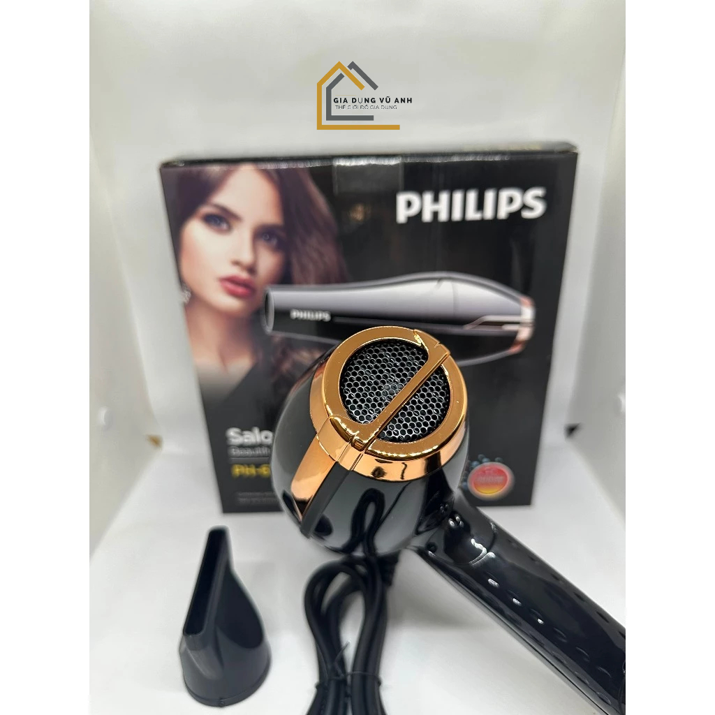 Máy sấy tóc công suất lớn, máy sấy tóc salon 2 chiều nóng lạnh PL PH 6618 công suất 3000W siêu khỏe chuyên dùng tạo kiểu