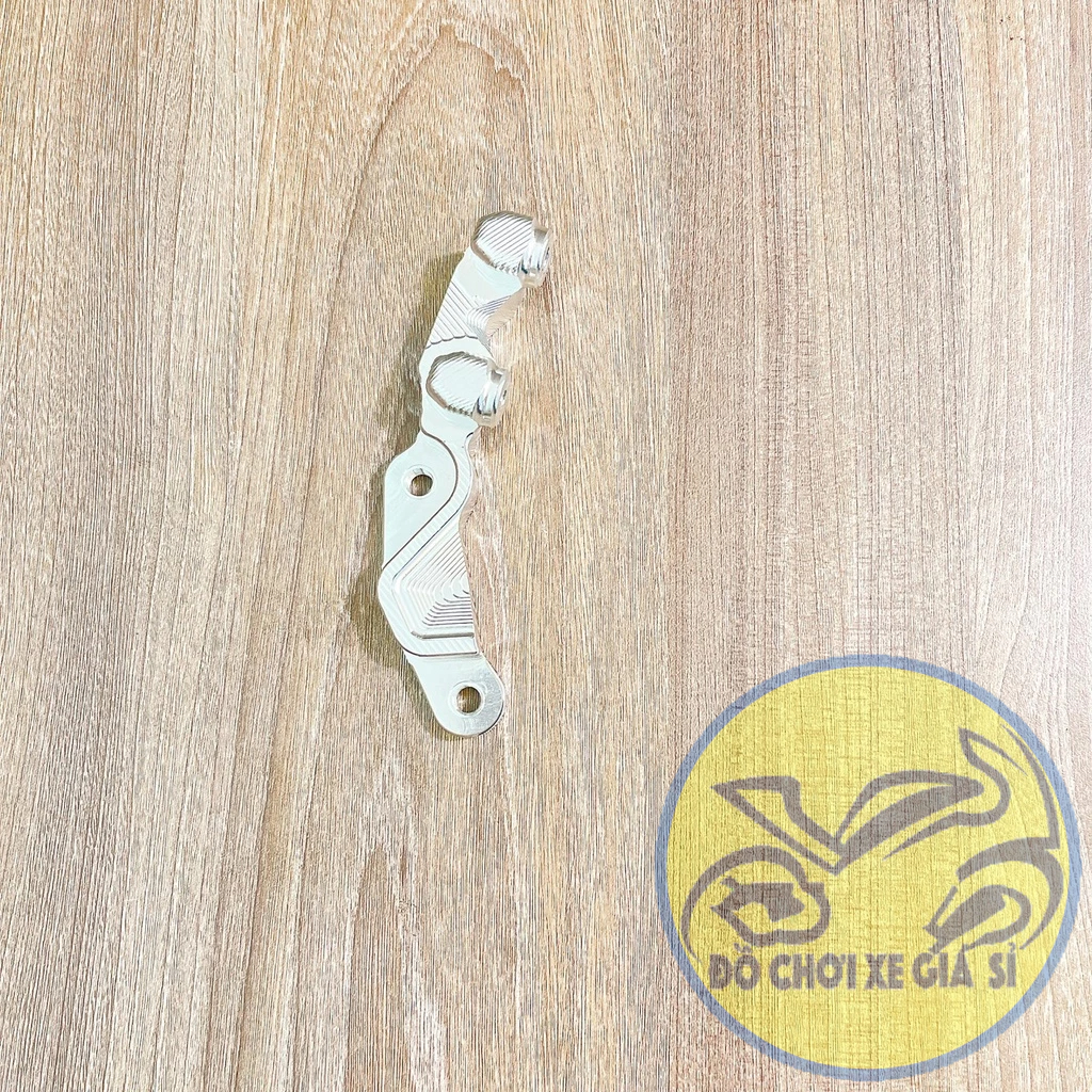 Pad heo dầu trước Raider/Satria đĩa 260/267mm xài heo 4 Pis lỗ trụ 6 và 8 màu đen và trắng