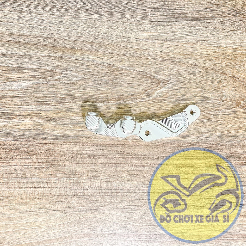 Pad heo dầu trước Raider/Satria đĩa 260/267mm xài heo 4 Pis lỗ trụ 6 và 8 màu đen và trắng