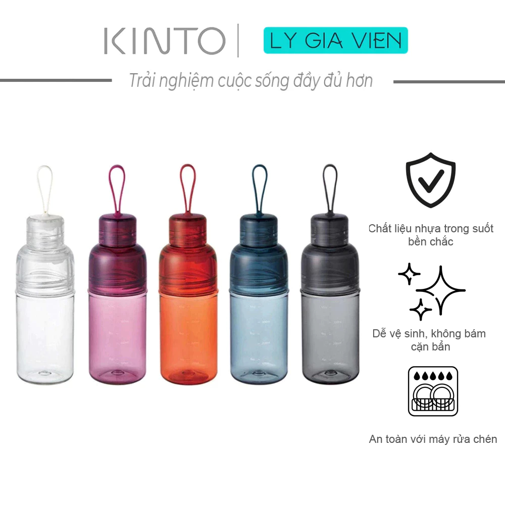 Bình Nước Tập Gym Kinto Workout Bottle 480ml