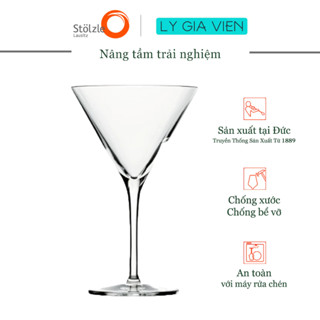 Ly Uống Cocktail Chuyên Nghiệp Stolzle Lausitz Professional Cocktail Glass 250ml - Lý Tưởng Cho Martini Và Manhattan