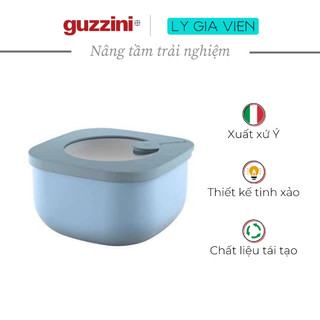 Hộp đựng thực phẩm cỡ nhỏ guzzini store&more shallow airtight fridge/freezer/microwave containers 450cc