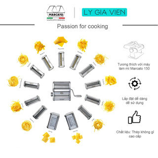 Dao Cắt Cho Máy Làm Mì Ý Marcato Atlas 150 (11 Loại)