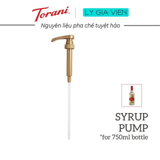Bơm Định Lượng Siro Torani Pump Syrup - Dành Cho Chai Siro Dung Tích 750ml - Định Lượng 7.5ml - Dễ Sử Dụng Khi Pha Chế