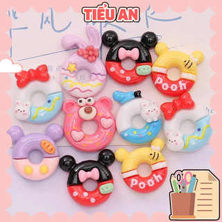 Charm slime/ Dụng Cụ Charm Trang Trí Dụng Cụ Bánh Donut kiểu dễ thương