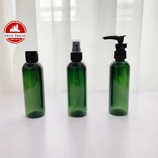 Chai nhựa pet nâu 100ml chiết dầu gội, sữa tắm, gel rửa tay, chai lọ mỹ phẩm