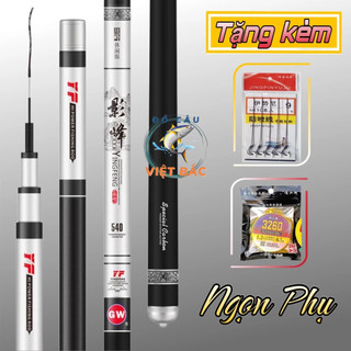 Cần câu tay GW Yingfeng độ cứng 5H siêu nhẹ chuyên câu đơn câu đài tặng kèm quà tặng Đồ Câu Việt Bắc