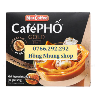 Cà phê phố sữa đá gold hộp 10 gói 29g