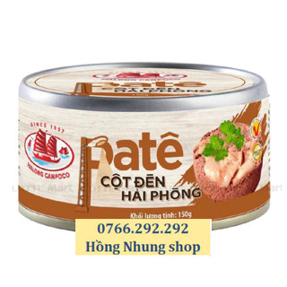 Pate cột đèn hải phòng hạ long canfoco hộp 150g