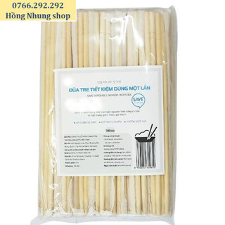 Đũa tre dùng một lần gói 100 đôi