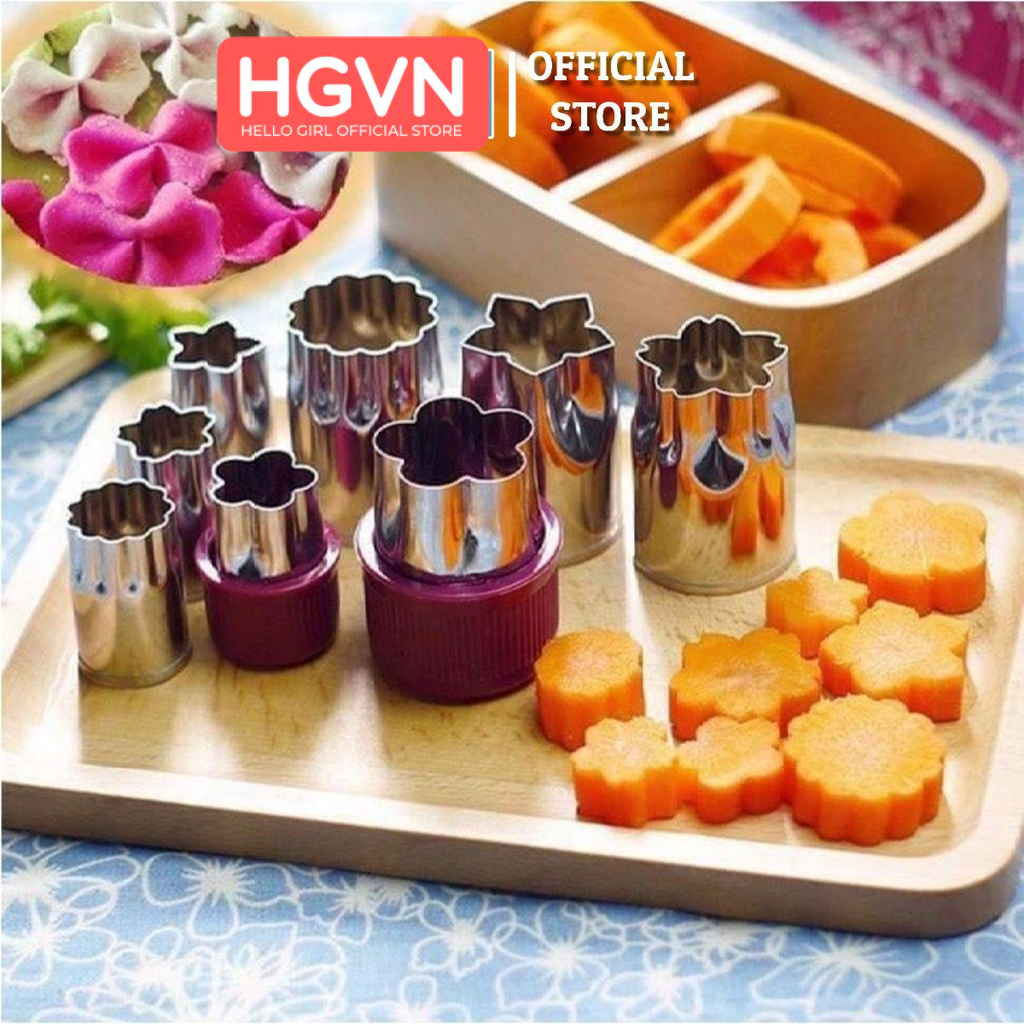 Bộ Tỉa Cà Rốt 8 Món