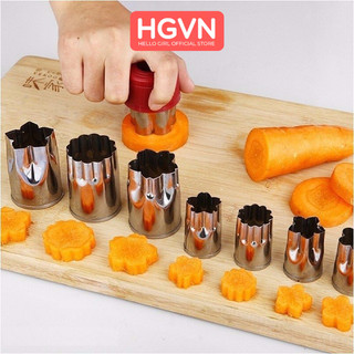 Bộ Tỉa Cà Rốt 8 Món