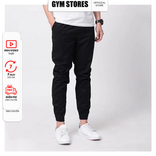  Quần jogger nam bo gấu thể thao vải kaki lưng thun dây rút co giãn – Size đại 90-105kg JCĐ2 