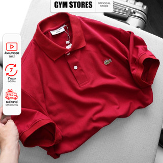 Áo polo nam cá sấu thiết kế cổ bẻ sang trọng có logo thêu cá sấu la.cos.tes cs02
