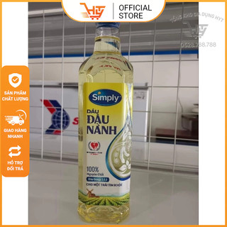 Dầu ăn simply dầu đậu nành 1l hàng chuẩn giá tốt | hyt