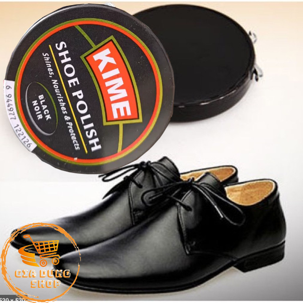 Xi Đánh Giày Chính Hãng KIME Dạng Sáp Màu Nâu, Đen