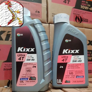 [Giá hủy diệt] Nhớt Kixx Ultra 4T 5W40 Scooter 800ml 100% Tổng Hợp, nhớt xe tay ga kixx 5W40 nhớt tổng hợp giá rẻ