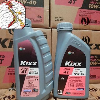 [FreeShip]Nhớt Kixx Ultra 4T 10W40 Scooter 800ml , nhớt xe tay ga kixx 10W40 nhớt cho xe tay ga chai 800ml