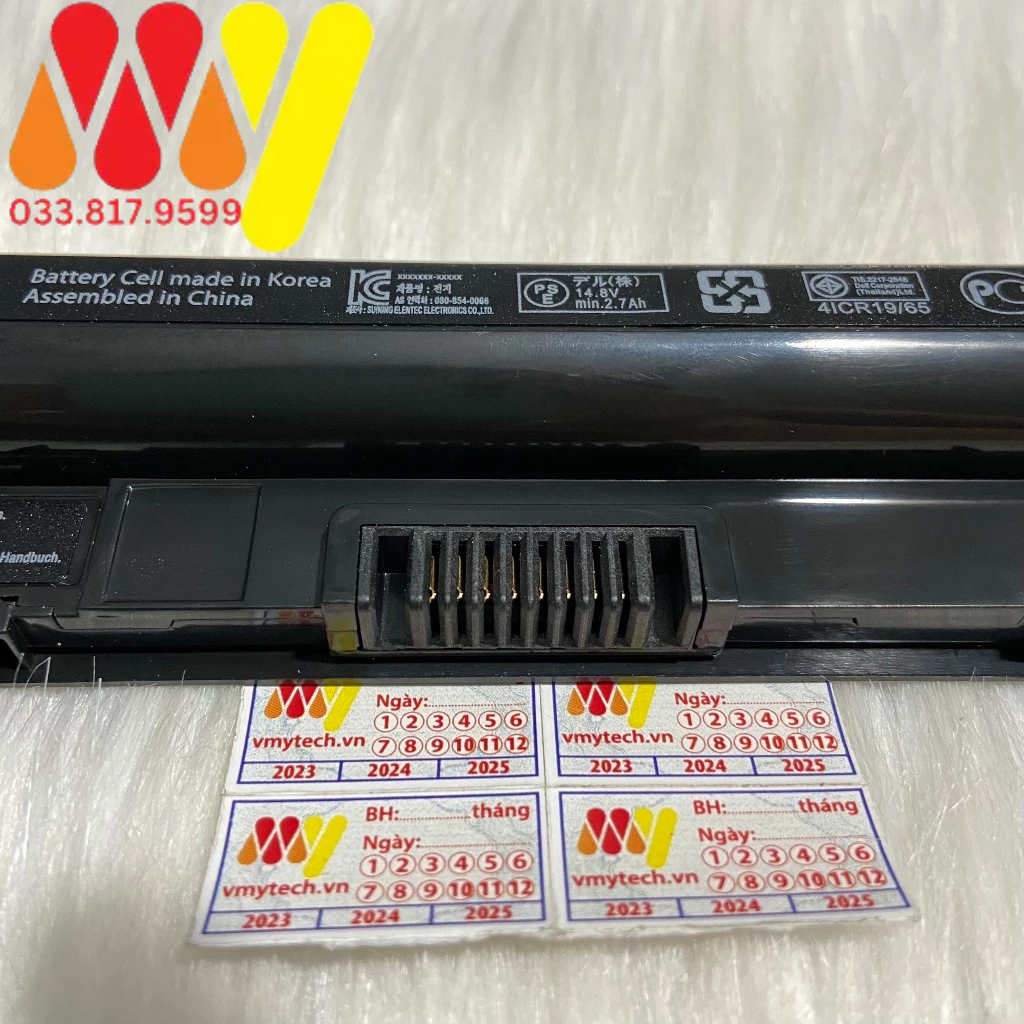 Pin laptop Dell 3451 3458 3551 3552 3558 5451 5455 5458 5459 5551 5555 5558 5559 5755 M5Y1K