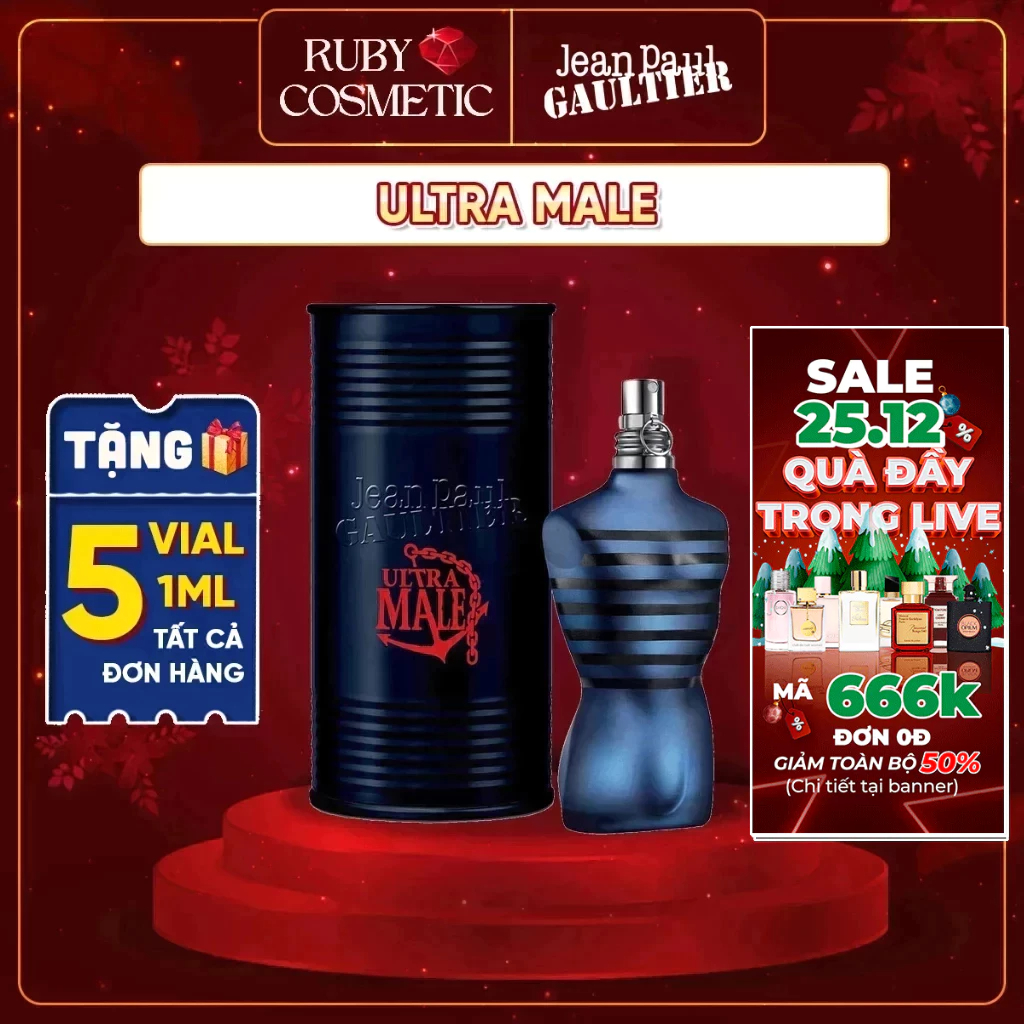 Nước hoa nam Jean Paul Gaultier Ultra Male - Rubycosmetic